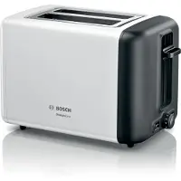 Bosch Tat3P421 Grille-pain Designline Blanc/Noir