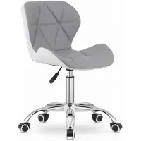 Leobert Chaise Valora AVOLA - Gris et blanc x1 | Chaise pratique pour la maison ou le bureau
