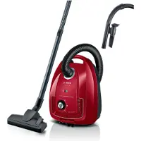 Bosch Aspirateur traineau 600w 79db rouge - - BGB38RD2 - série 4
