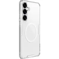 NILLKIN Nature Pro Magnetic Series Softcase Hülle (Samsung Galaxy S25), Coque pour téléphone portable, Transparent