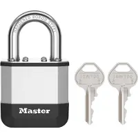 Masterlock Elite 25mm Girth Strap 45mm Argenté