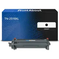 PrintAbout Toner compatible pour Brother TN-2510XL - Noir - Grande capacité