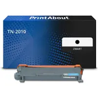 PrintAbout Toner compatible pour Brother TN-2010 - Noir