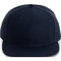 K-Up Casquette Snapback - 6 panneaux Navy/Navy - K-up KP160 - Taille One Size