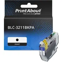 PrintAbout Cartouche compatible pour Brother LC-3211BK - Noir - Grande capacité