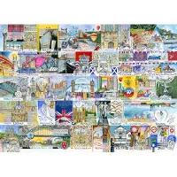 Gibsons , le charme des puzzles anciens Puzzle Lumières Vives et Grandes Villes - 1000 pièces