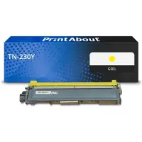 PrintAbout Toner compatible pour Brother TN-230Y - Jaune