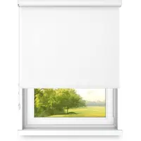Time4blinds , Store enrouleur côté, Droite, 900x1000mm, Blanc Classique