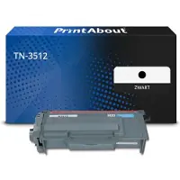 PrintAbout Toner compatible pour Brother TN-3512 - Noir - Grande capacité