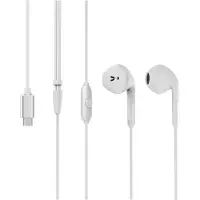 Muvit For Change E58 Usb-c Earphones Blanc