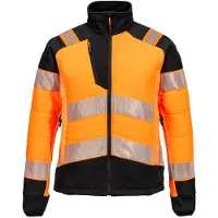 Portwest Veste Hybrid Baffle Hv pour femme Pw3 - Taille M - Orange/Noir -