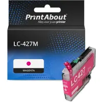 PrintAbout Cartouche compatible pour Brother LC-427M - Magenta