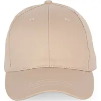 K-Up Pack 26 Casquette à 6 panneaux Beige - K-up KP192 - Taille One Size