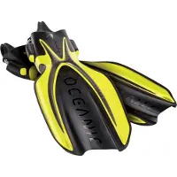 Oceanic Manta Ray Diving Fins Jaune,Noir EU 37-41