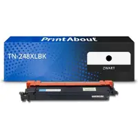 PrintAbout Toner compatible pour Brother TN-248XLBK - Noir - Grande capacité