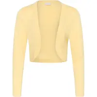 Kaffe Boléro 'Astrid' jaune clair