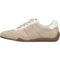 Rieker Chaussure de sport à lacets beige / blanc