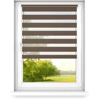 Time4blinds , Mini store, sans perçage, côté Droite, 500x1000mm, Noix