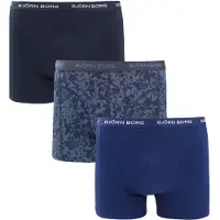 Björn Borg Cotton Stretch Boxers 3Pack Bleu Foncé