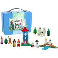 Plus plus - Valise - 500 pièces - MOOMIN Vallée - - UneTaille - Blocs de Construction