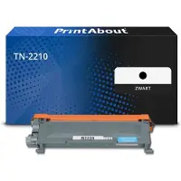 PrintAbout Toner compatible pour Brother TN-2210 - Noir