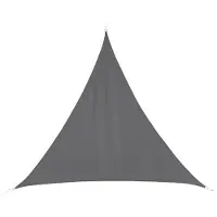 Hespéride - Voile D'ombrage Triangulaire - Toile Solaire 3 X 3 X 3 M - Gris - Livraison Gratuite