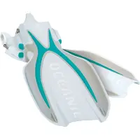Oceanic Manta Ray Diving Fins Blanc,Bleu EU 37-41