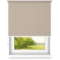 Time4blinds , Store occultant, mur ou plafond, UV, 160x120cm, Brun Sable, Droit