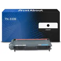 PrintAbout Toner compatible pour Brother TN-3330 - Noir