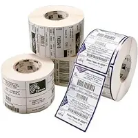 Zebra 3006628 (Z-Ultimate 3000T) - (70 mm x 32 mm) 12 rouleaux - Argent - Étiquette