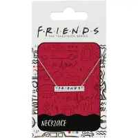 Ginza.se FRIENDS - Collier - F.r.i.e.n.d.s., (Alliage de zinc argenté)