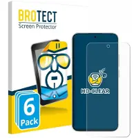 BROTECT Protection Clair (6 pcs, Xiaomi Redmi Note 15 Pro), Téléphone portable : film de protection, Transparent