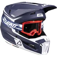 Leatt 3.5+vizion Small 2.5 Junior Off-road Helmet Kit Bleu M Enfants