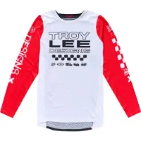 Troy Lee Designs Gp Pro Air Standard Long Sleeve Jersey Blanc S Homme