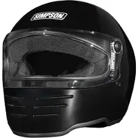 Simpson M62 Solid, casque intégral ,Noir ,M