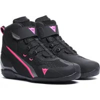 Dainese Herian Air Femmes bottes Noir/Rose néon 41