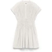 Vero Moda Robe 'VMMistle' gris / blanc