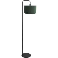 Mexlite - lampadaire - Forma - noir - métal textile - lampe d'ambiance - E27 - 4780ZW