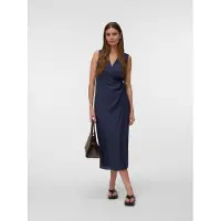 Vero Moda Robe 'VMOline' bleu foncé