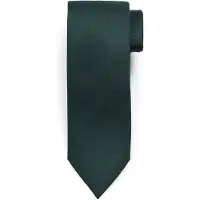 Suitable Soie Cravate Foncé Vert Vert foncé