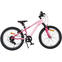 Volare Vélo pour enfants Boost - 20 pouces - 7 vitesses - Rose