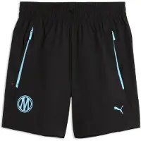Puma Pantalon de sport 'Olympique De Marseille Pumatech' bleu ciel / noir