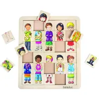 Beleduc Puzzle pour enfants Combiner & mélanger Multicolore One Size