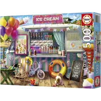 Educa Puzzle « Camion de glaces » 500 pièces Multicolore Enfants Multicolore Taille unique