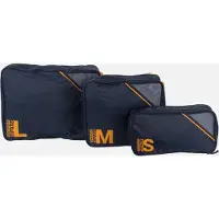 American Tourister sac de transport Packing Cubes S / M / L Navy / Orange bleu marine