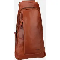 Green Burry Sac à bandoulière cognac