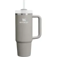 Stanley Quencher H2.O FlowState Tumbler gobelet en acier inoxydable avec paille medium Ash 1 pcs