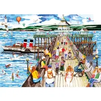 Gibsons , le charme des puzzles anciens Puzzle Jetée De Clevedon - 1000 pièces