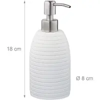 Relaxdays Distributeur savon