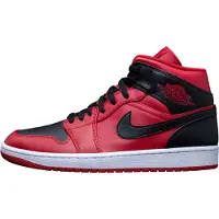 Nike Chaussures Air Jordan 1 Mid Reverse Bred 2021, 554724660